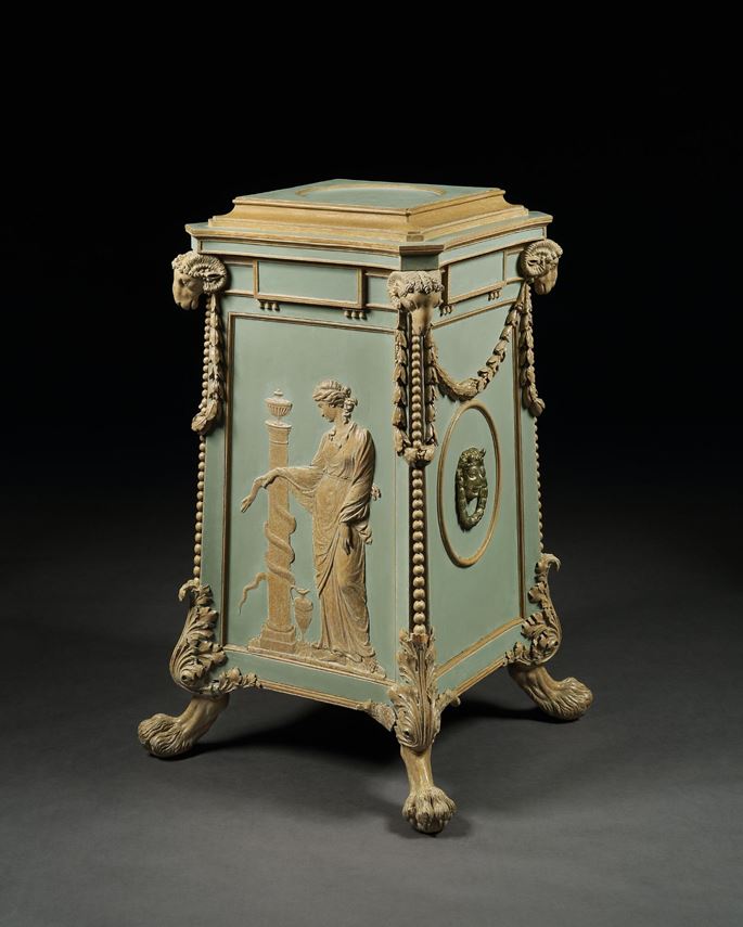 THE NEWBY HALL PEDESTAL FROM THE ETRUSCAN DINING ROOM SUITE | MasterArt